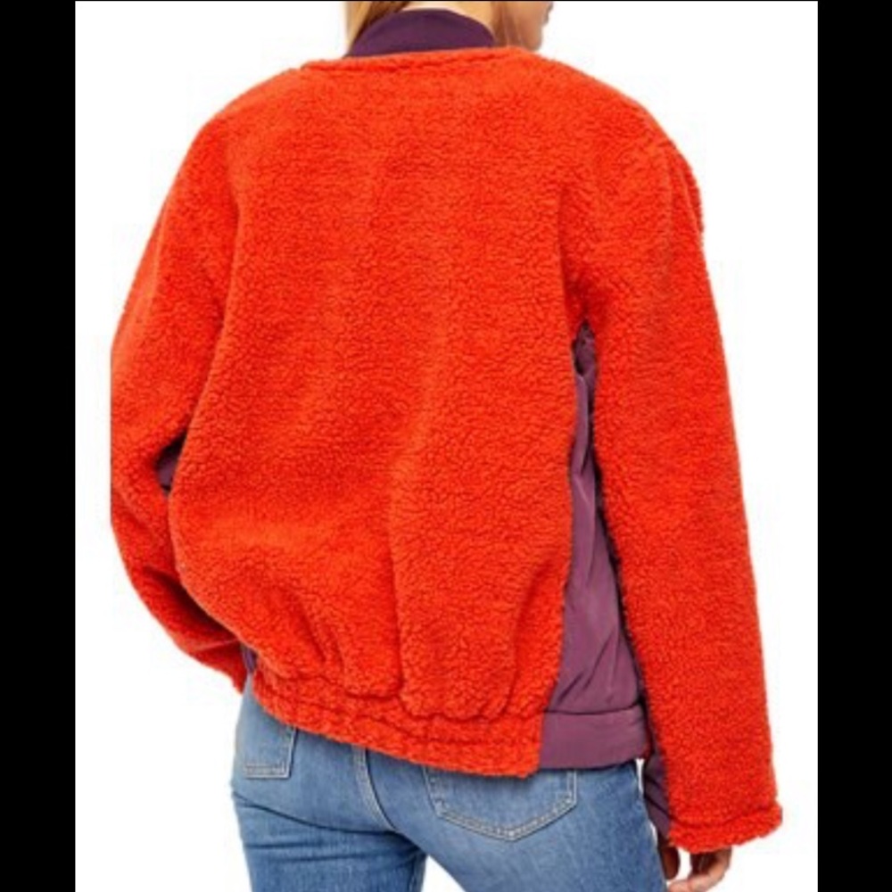 FINAL PRICE DROP! Free People Rivington Sherpa Jacket - Picture 10 of 13
